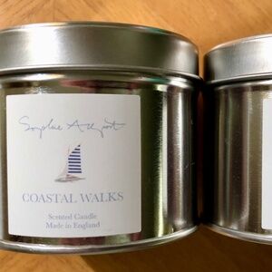 New 2 Coastal Walks Candle Tins